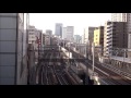 jr秋葉原駅　新幹線と並走する上野東京ラインの電車　20151003