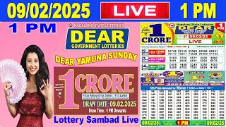 Nagaland Lottery Sambad Live 1pm 09.02.2025 | Lottery Live