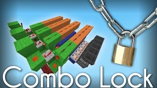 Minecraft Quick & Easy Combo Lock! [Tutorial]