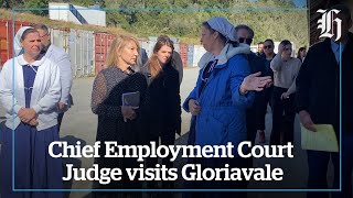 Watch: Chief Employment Court Judge visits Gloriavale | nzherald.co.nz