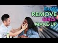 Guys Remove Girls' Make-Up | SAYS Challenge | Presented By SIMPLE