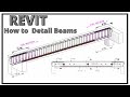 How to detail Reinforced Concrete Beams || Detailing of RCC beams in Revit