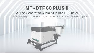 MTuTech 3rd New Generation DTF Printer Perfect for T shirt Garment Printing Business