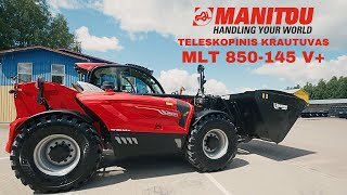 MANITOU teleskopinis krautuvas MLT 850-145 V+ (pristatymas)