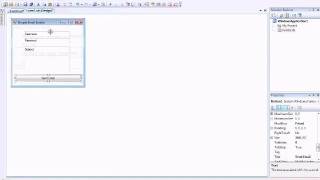 Visual Basic 2008 Tutorial sending email with one line of code part 2 of 2