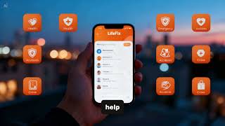 🚨 LifeFix App– The "What Do I Do Now?" Emergency Helper.