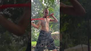 Arnis tutorial (  Low Blocks )  Inside vs Outside Kali Stick defense technique Martial Arts #eskrima