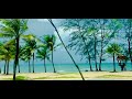 View of Otres Beach in Preah Sihanouk Province, Cambodia