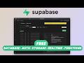 Supabase: The All-in-One Open Source  Backend