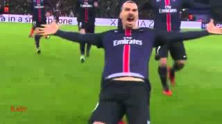 Zlatan Ibrahimovic goal ~ PSG vs Chelsea 2-1 [Champions League 2016]