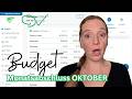 Monatsabschuss BUDGET Oktober 2024( als ALLEINERZIEHENDE)