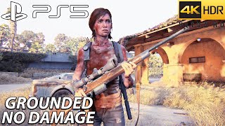 The Last of Us 2 PS5 Stealth & Aggressive Gameplay 2 ( GROUNDED / NO DAMAGE ) | 4K/60FPS .