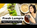 Fresh Lumpia | Lumpiang Sariwa Recipe (Filipino Food)