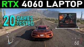 RTX 4060 Laptop + i7-13620H | Test in 20 Games | MSI Katana 15/17 | Tech MK