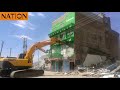 Kenya Railways continues with demolitions in Ol Kalou town