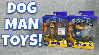 DREAMWORKS DOG MAN TOYS OPENING AND REVIEW!