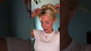 Bun tutorial!! #hairstyle #tutorial