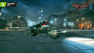 THE BATPOD vs Arkham Knight's Drone Fight | Batman: Arkham Knight