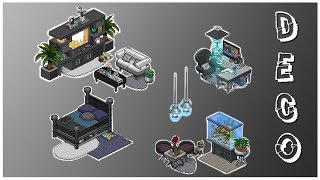 Decoraciones Habbo / Casa moderna ~ Habbo construcción