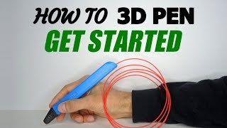 How to 3D PEN Tutorial #1 | GETTING STARTED