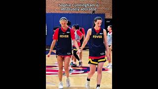Sophie Cunningham is super cute.#WNBA #basketball #sophie