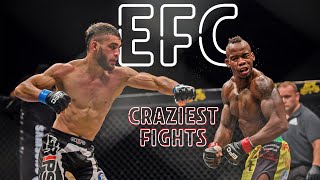 EFC FULL FIGHT MARATHON! Craziest EFC Fights | Part 1