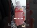 nata de coco in lychee flavored drink. mogu mogu is one of our favorites.