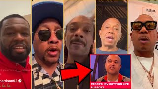 50 Cent, Dj Quik, Russell Simmons And More React Irv Gotti On Life Support And Saying Their Goodbye