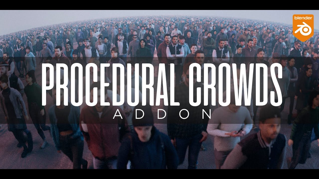 Procedural Crowds Add On Youtube