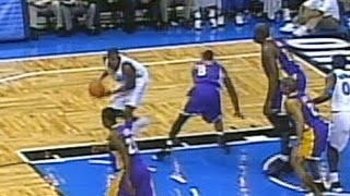 T-Mac Fakes Out Kobe, Bryant Responds With Sick Dunk! 11.27.02