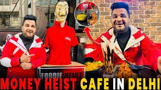 FOODIE HEIST CAFE- Money Heist Theme Cafe | Krishna Nagar-New Delhi | Prince Tomar Vlogs