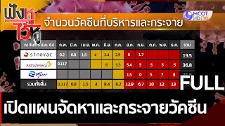 (คลิปเต็ม) เปิดแผนจัดหาและกระจายวัคซีน | ฟังหูไว้หู (11 ส.ค. 64)