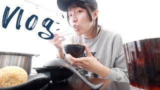 【週末Vlog】疫情搭帳篷吃麻辣鍋！母子一起練直排輪｜開箱超智能NIKE球鞋