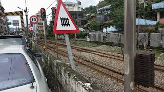 4152次經由宜蘭線開往福隆的EMU711+EMU712阿福號區間車