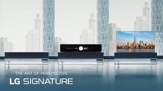 LG SIGNATURE OLED R - THE ART OF PERSPECTIVE