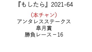 『もしたら』アンタレスステークス・皐月賞2021-64