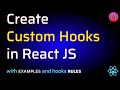 ReactJS Hooks | React Create Custom Hooks Examples | React Hooks Tutorial