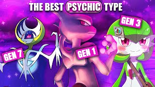 The BEST PSYCHIC Type Pokémon in EACH GENERATION