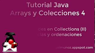 504 - Java - Tutorial Java - Arrays y Colecciones - Collections shuffle, sort y reverse