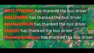 how to thank the bus driver all platforms fortnite - fortnite how to thank driver