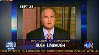 Rush Limbaugh 2003 Comments on Donovan McNabb