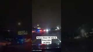 Police chase 14 mile \u0026 Dequindre 🚓