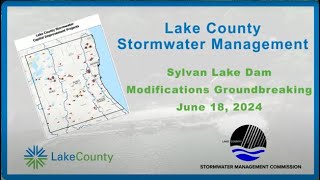 Sylvan Lake Dam  Modifications Ceremonial Groundbreaking - Full Version