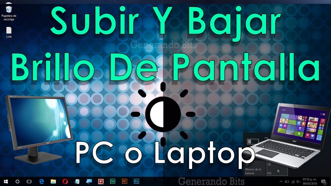 Como Dar Brillo A La Pantalla Del Pc - Arcon