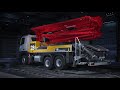 putzmeister presenting the new 20m class concrete pumps