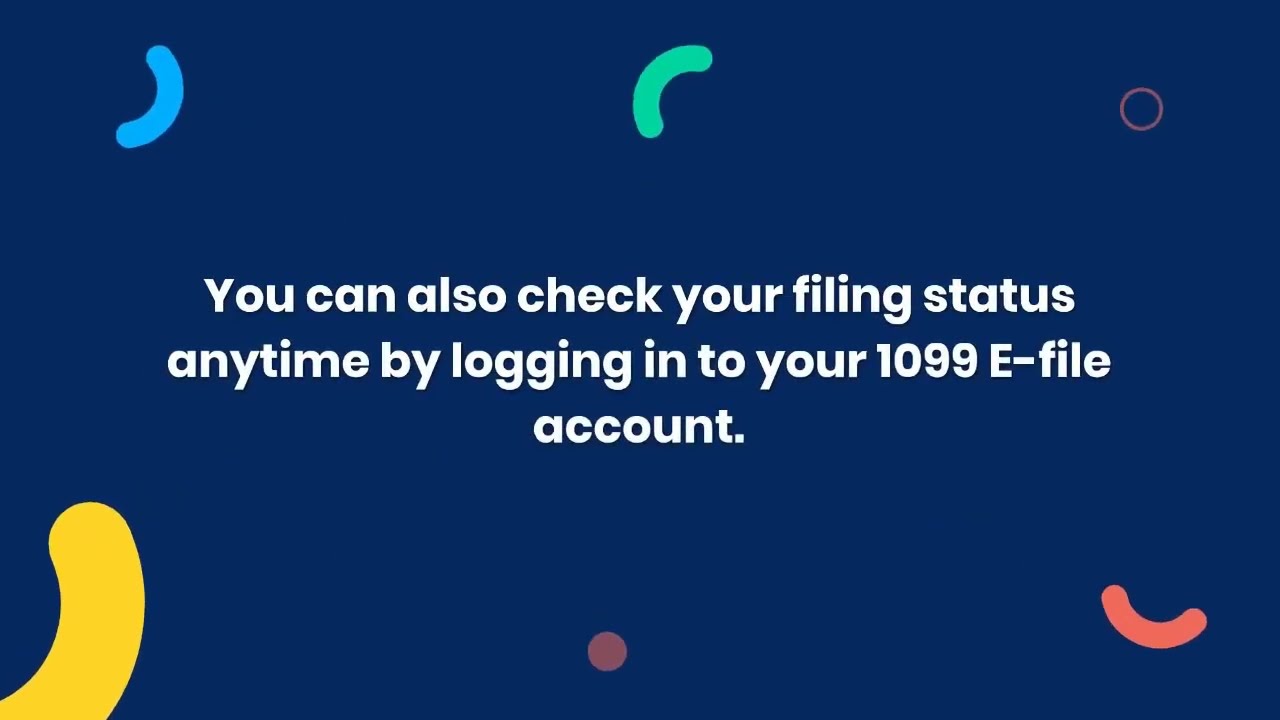 How To Check Your 1099 Form Filing Status? - YouTube