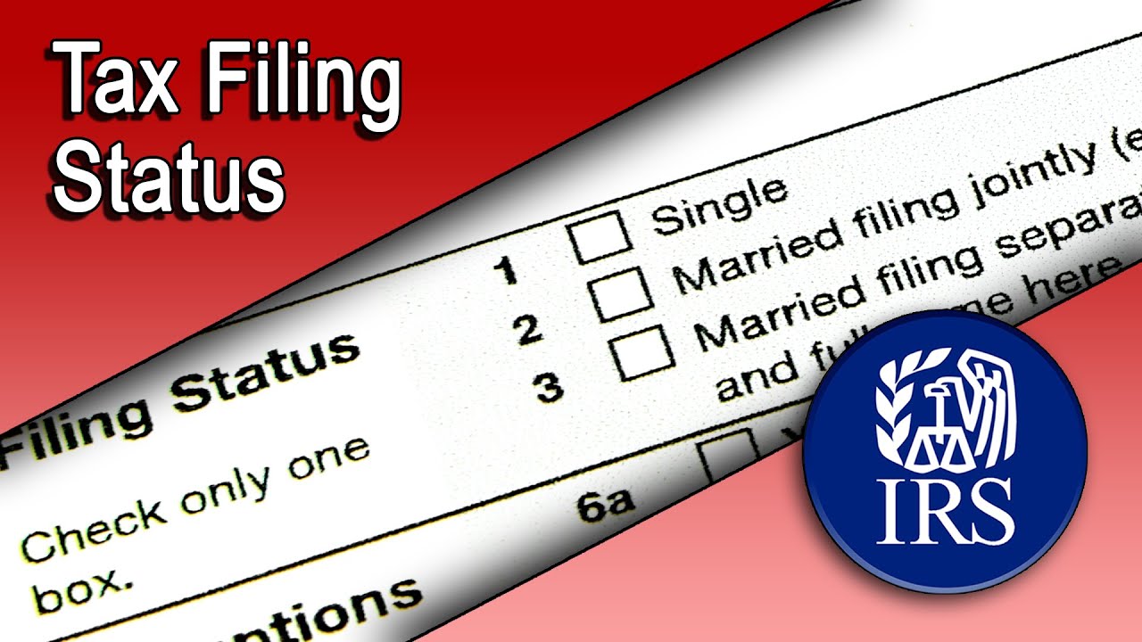 Tax Filing Status Youtube Tax Filing Status Youtube