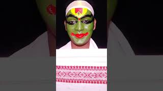 Kathakali makeup കഥകളി മേക്കപ്പ് ഒന്ന് ശ്രമിച്ചു നോക്കുന്നു just fancy makeup 🤩