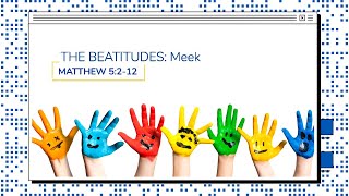 Amazing Object Lessons: Beatitudes "Meek"