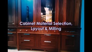 Building Custom Face Frame Cabinets Part 2: Material Selection & Milling for Face Frames